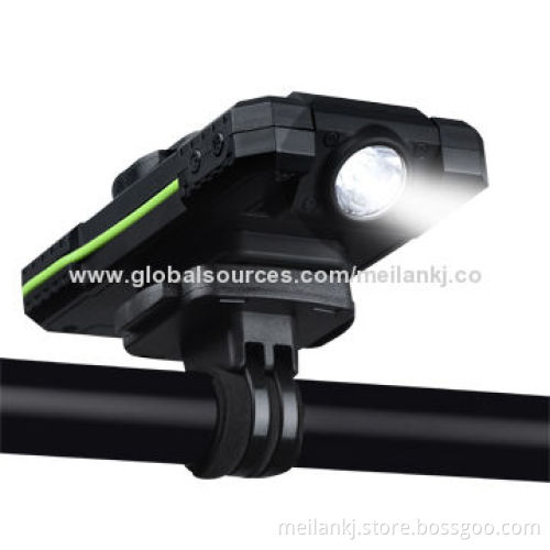 Bike power bank with LED light, adjustable view angle, the best bicycle light heat dissipation